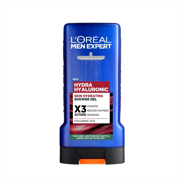 L'OREAL MEN EXPERT GEL ZA TUŠIRANJE HYDRA HYALURONIC 300ML