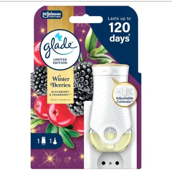 GLADE EL.KOMPLET WINTER BERRIES 20ML