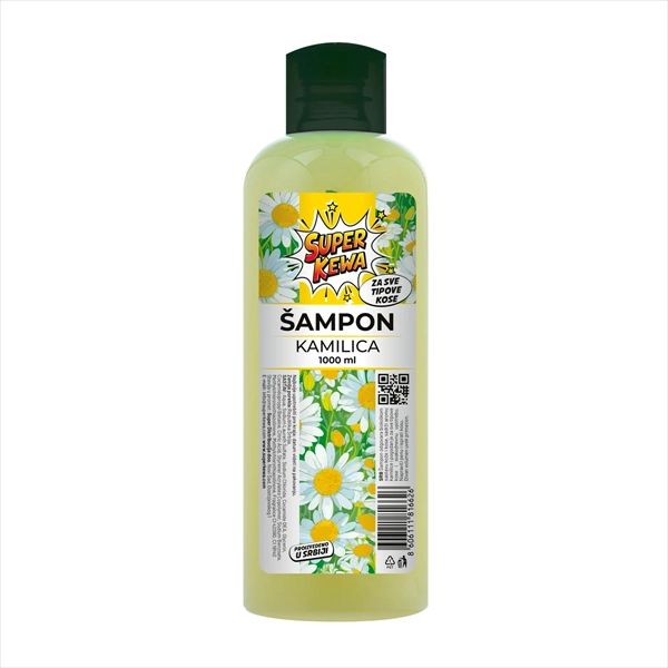 SUPER KEWA ŠAMPON ZA KOSU KAMILICA 1L
